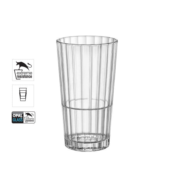 Bormioli Rocco Oxford Bar HIBall Glass Set of 6 - 395ml - 1