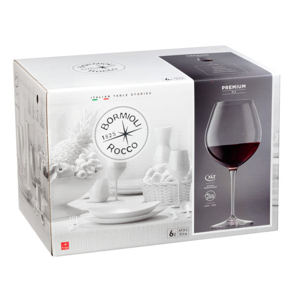 Bormioli Rocco Premium Pinot Glass Set of 6 - 675ml - 1