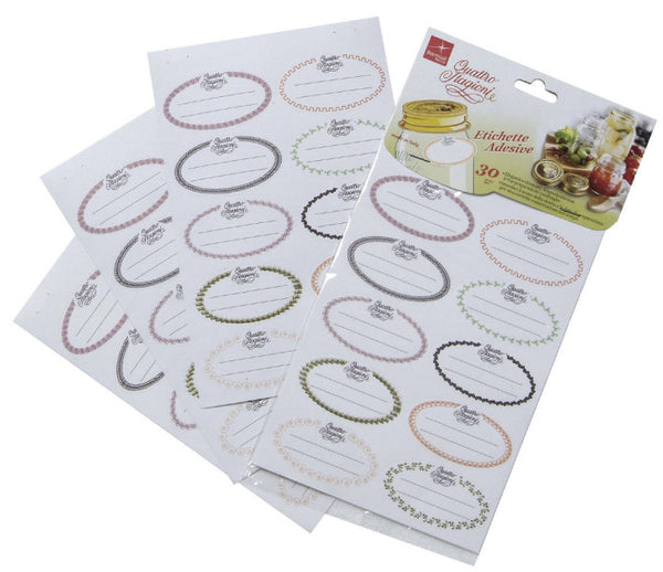 Bormioli Rocco Quattro Stagioni Stickers Set 30 - 1