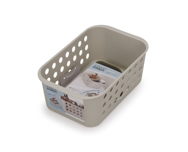 Joseph Joseph EasyStore Bathroom Storage Basket Polypropylene Ecru - 1