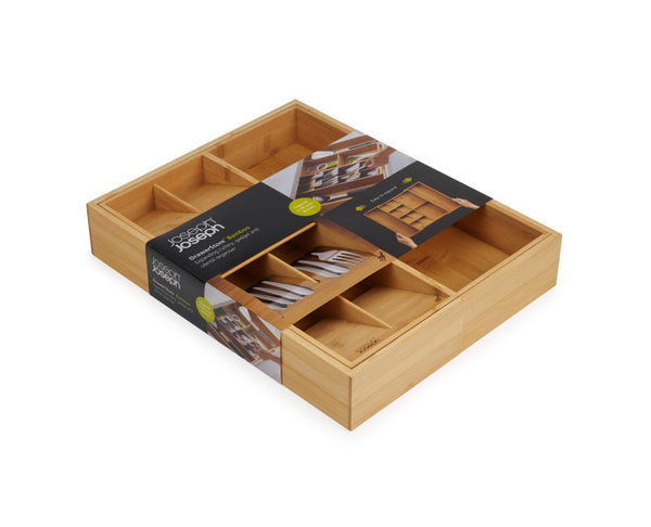 Joseph Joseph Drawerstore Bamboo Organiser - 7cm x 31.9cm x 41cm - 1