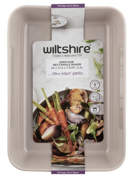 Wiltshire Heritage Rectangle Baker 24cm - 1