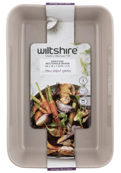 Wiltshire Heritage Rectangle Baker 28cm - 1