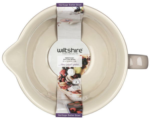 Wiltshire Heritage Batter Bowl 1.9L - 1